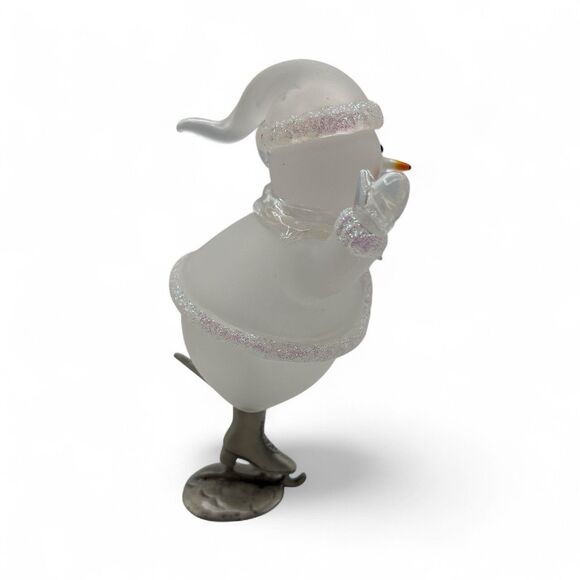 VTG House of Lloyd Christmas Around The World Skating Snowlady & Snowman - Picture 9 of 13